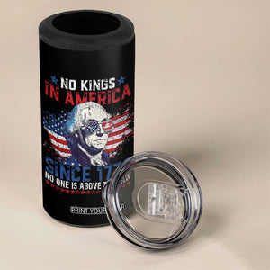 Funny No King In America Since 1776 No One Is Above The Law 4 in 1 Can Cooler Tumbler George Washington TS11 Print Your Wear