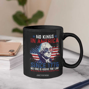 Funny No King In America Since 1776 No One Is Above The Law Coffee Mug George Washington TS11 Print Your Wear