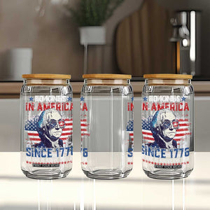 Funny No King In America Since 1776 No One Is Above The Law Glass Can George Washington TS11 Print Your Wear