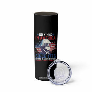 Funny No King In America Since 1776 No One Is Above The Law Skinny Tumbler George Washington TS11 Print Your Wear