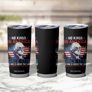 Funny No King In America Since 1776 No One Is Above The Law Tumbler Cup George Washington TS11 Print Your Wear
