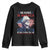 Funny No King In America Since 1776 No One Is Above The Law Youth Sweatshirt George Washington TS11 Black Print Your Wear