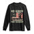 Funny No Kings Fight Oligarchy Long Sleeve Shirt Betsy Ross Flag Hand Fist TS11 Black Print Your Wear
