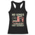 Funny No Kings Fight Oligarchy Racerback Tank Top Betsy Ross Flag Hand Fist TS11 Black Print Your Wear
