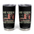 Funny No Kings Fight Oligarchy Tumbler Cup Betsy Ross Flag Hand Fist TS11 Black Print Your Wear