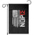 Funny Nope No Kings Vintage American Flag Garden Flag TS11 Black Print Your Wear