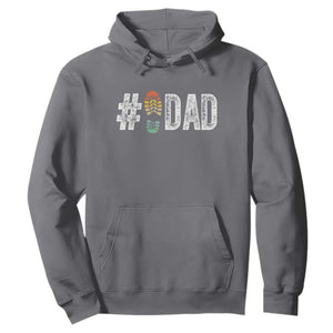 Funny Number Stepdad Bonus Dad Father's Day Hoodie TS11 Charcoal Print Your Wear