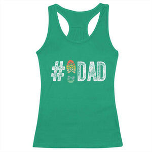 Funny Number Stepdad Bonus Dad Father's Day Racerback Tank Top TS11 Irish Green Print Your Wear
