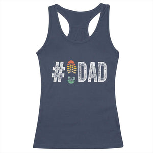 Funny Number Stepdad Bonus Dad Father's Day Racerback Tank Top TS11 Navy Print Your Wear