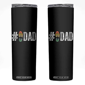Funny Number Stepdad Bonus Dad Father's Day Skinny Tumbler TS11 Black Print Your Wear