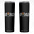 Funny Number Stepdad Bonus Dad Father's Day Skinny Tumbler TS11 Black Print Your Wear