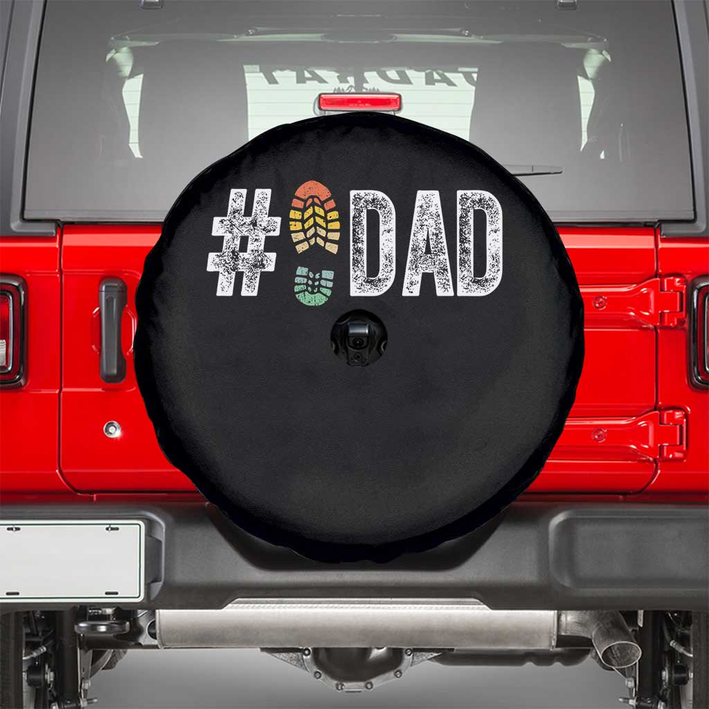 Funny Number Stepdad Bonus Dad Father's Day Spare Tire Cover TS11 Black Print Your Wear