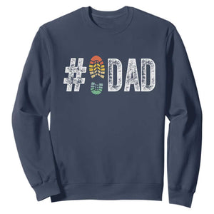 Funny Number Stepdad Bonus Dad Father's Day Sweatshirt TS11 Navy Print Your Wear