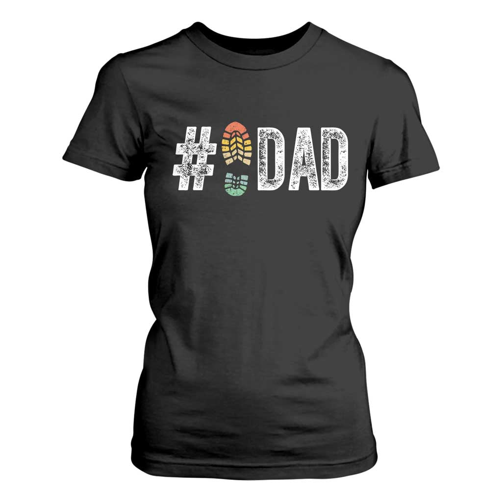 Funny Number Stepdad Bonus Dad Father's Day T Shirt For Women TS11 Black Print Your Wear