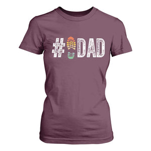 Funny Number Stepdad Bonus Dad Father's Day T Shirt For Women TS11 Maroon Print Your Wear