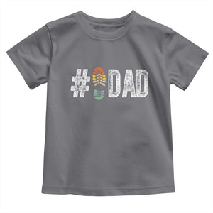 Funny Number Stepdad Bonus Dad Father's Day Toddler T Shirt TS11 Charcoal Print Your Wear