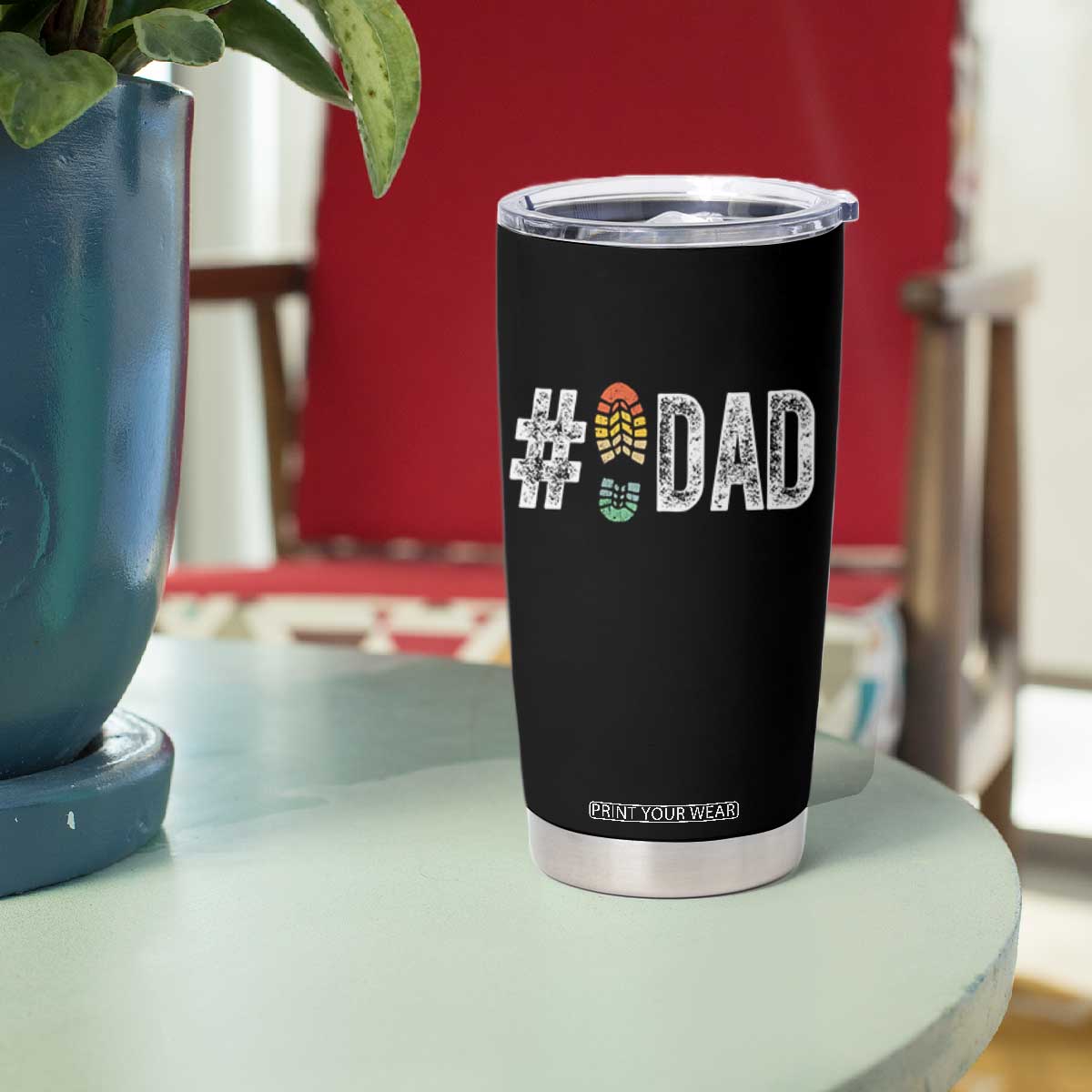 Funny Number Stepdad Bonus Dad Father's Day Tumbler Cup TS11 Print Your Wear