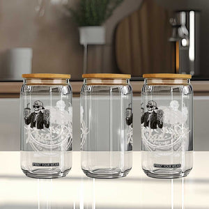 Funny Official Dad Tax Food Inspection Service Glass Can Skeleton Fathers Day TS11 Print Your Wear