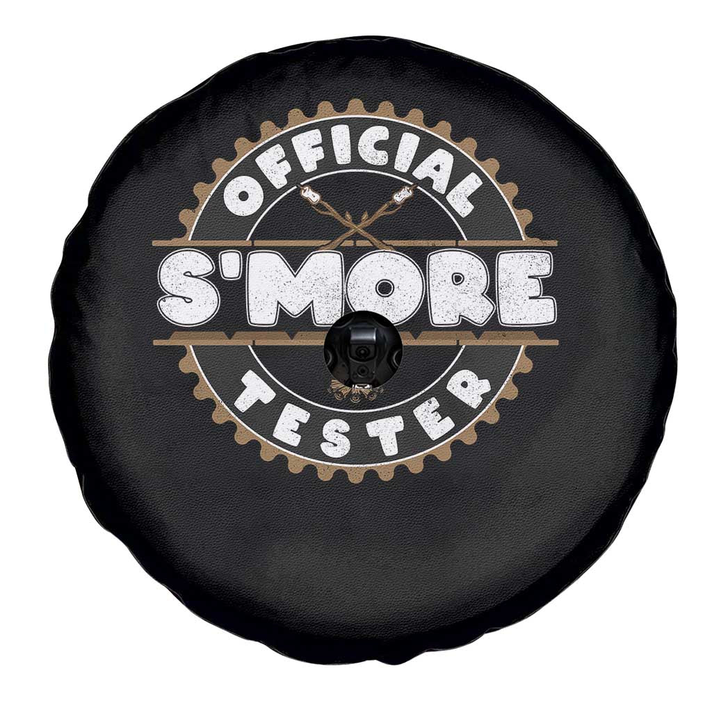 Funny Official Smores Tester Spare Tire Cover Camping Chocolate Marshmallow TS11 Print Your Wear