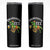 Funny Oktoberfest Dinosaur Skinny Tumbler Oktobasaurus Rex Lederhosen Bavarian Beer TS11 Black Print Your Wear