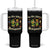 Funny Oktoberfest Tumbler With Handle On My Wurst Behavior Beer Bratwurst Lederhosen Dirndl TS11 One Size: 40 oz Black Print Your Wear
