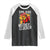 Funny One Bad Mother Clucker Raglan Shirt Chicken Hen Mother's Day TS11 Black White Print Your Wear