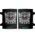 Funny One Badass Bonus Stepdad Coffee Mug Bonus Dad Fathers Day American Flag Skull TS11 Black Print Your Wear