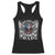 Funny One Badass Bonus Stepdad Racerback Tank Top Bonus Dad Fathers Day American Flag Skull TS11 Black Print Your Wear