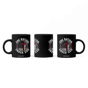 Funny One Nation Under God ESTD 1776 Coffee Mug 4th Of July Patriotic Christian TS11 Print Your Wear