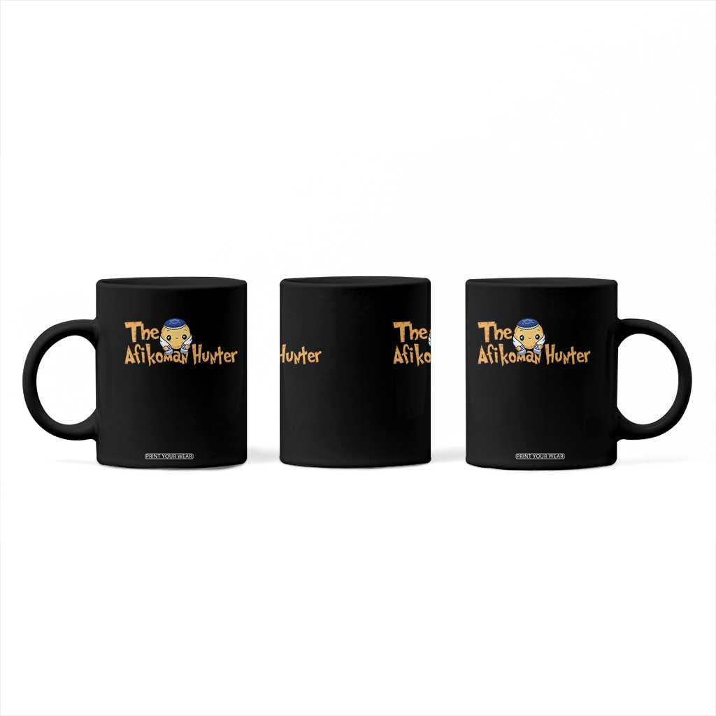 Funny Passover Coffee Mug Afikoman Hunter Jewish Family Seder Matzah TS02 Print Your Wear