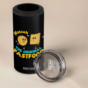 Funny Passover Matzah 4 in 1 Can Cooler Tumbler The Original Fast Food Seder Jewish TS02 Print Your Wear