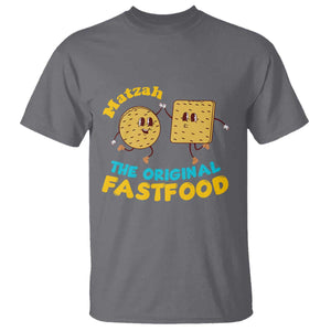 Funny Passover Matzah T Shirt The Original Fast Food Seder Jewish TS02 Charcoal Print Your Wear