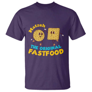 Funny Passover Matzah T Shirt The Original Fast Food Seder Jewish TS02 Purple Print Your Wear