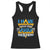 Funny Passover Racerback Tank Top Funny I Have More Than Four Questions Passover Kids TS02 Black Print Your Wear