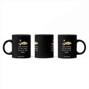 Funny Passover Seder Coffee Mug What Happens At The Seder Stays At The Seder Jewish Holiday TS02 Print Your Wear
