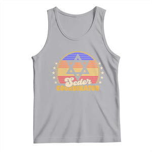 Funny Passover Tank Top Seder Coordinator Jewish Passover Leader TS02 Athletic Heather Print Your Wear