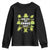 Funny Passover Youth Sweatshirt Who Let the Frogs Out Jewish Seder Fami TS02 Black Print Your Wear