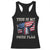 Funny Patriot Trump This Is My Pride Flag Racerback Tank Top 4th Of July American Flag TS11 Black Print Your Wear