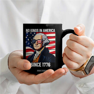 Funny Patriotic Founding Father Coffee Mug No Kings in America Since 1776 4th of July TS02 Print Your Wear