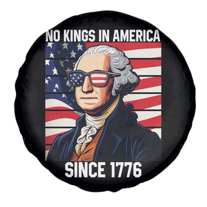 Funny Patriotic Founding Father Spare Tire Cover No Kings in America Since 1776 4th of July TS02 Print Your Wear