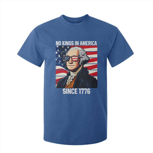 Funny Patriotic Founding Father T Shirt For Kid No Kings in America Since 1776 4th of July TS02 Royal Blue Print Your Wear