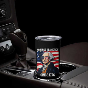 Funny Patriotic Founding Father Tumbler Cup No Kings in America Since 1776 4th of July TS02 Print Your Wear