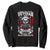 Funny Patriotic Military Veteran Sweatshirt I Have Two Titles Veteran And Grumpy US Military Pride TS02 Black Print Your Wear