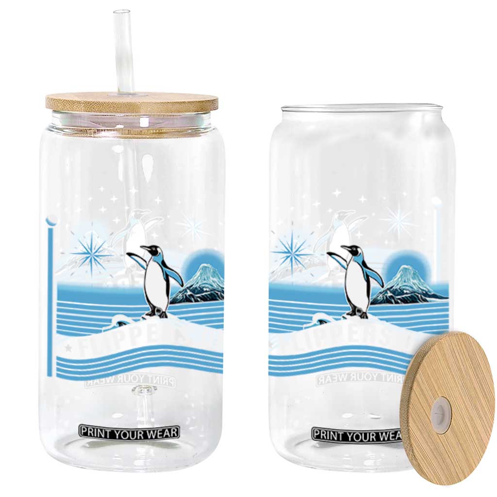 Funny Penguin Resist Glass Can Heard Island Flippers Up I Stand With Penguins TS02 Black Print Your Wear