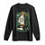 Funny Penguin Resist Long Sleeve Shirt No Tarriffs Activism Graphic TS02 Black Print Your Wear