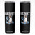 Funny Penguin Resist Skinny Tumbler Against Tariffs Protest TS02 Black Print Your Wear