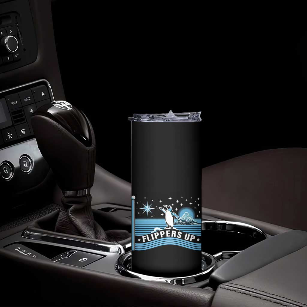 Funny Penguin Resist Skinny Tumbler Heard Island Flippers Up I Stand With Penguins TS02 Print Your Wear