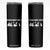 Funny Penguin Resist Skinny Tumbler Penguins Against Tariffs Sarcastic Saying Meme TS02 Black Print Your Wear