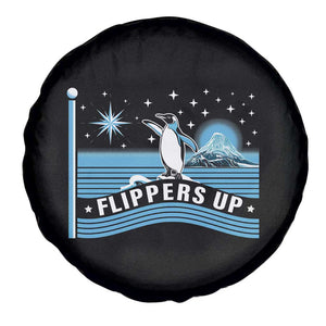 Funny Penguin Resist Spare Tire Cover Heard Island Flippers Up I Stand With Penguins TS02 Print Your Wear