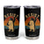 Funny Penguin Resist Tumbler Cup Against Tariffs Retro Vintage TS02 Black Print Your Wear